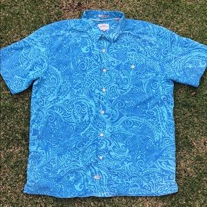 Quicksilver Waterman Collection Aloha Shirt